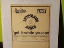 Janis Joplin - Get It While You Can rare DoLP  not TMOQ