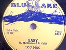 LOU MAC-BLUE LAKE BLUES 78-SLOW DOWN /BABY