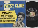 45 EP Rare PATSY CLINE DECCA 2707 CRAZY-FOOLING AROUND-WHO CAN I COUNT ON +1 M-