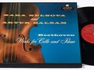 BEETHOVEN: CELLO SONATAS/NELSOVA/BALSAM/LONDON 3-LP BOXSET/SCARCE/NM