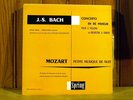 MICHEL CRON & PIERRE HOFER / JS BACH - MOZART violin concerto / RARE SPRING EX+