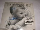 VAN HALEN - JUMP - 12 INCH SINGLE SLEEVE (SIGNED)