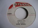 RARE 'AFRICAN/POPCORN REGGAE' ZOOT SIMMS STUDIO 1 JA 7