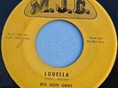 BIG DON GRAY 45  Louella  M.J.C. 502   1958 RARE Jump Blues