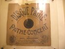 VERY RARE MUSEUM QUALITY 1908 PATHE 20 INCH CONCERT RECORD.