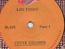 LEO FERRE cette chanson -  PROMO