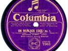 ENGLISH ACOUSTIC COLUMBIA SET: VAUGHN WILLIAMS ON WENLOCK EDGE (1916)