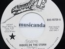 THE DOORS RIDERS ON THE STORM 1971 WHITE LABEL PROMO 7