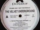 THE VELVET UNDERGROUND // Waiting for the Man/Pale / 1993 UK Promo 12