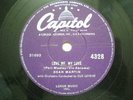 DEAN MARTIN 4328 RARE 78 RPM 78RPM RECORD INDIA INDIAN PURPLE VG++