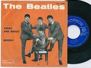 THE BEATLES  (ITALIAN RARITY ) : TWIST AND SHOUT + MISERY (BLUE LABEL)