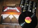 METALLICA master of puppets ex+ Kultalbum record in ex+, cover vg++/ex+