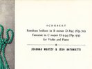 33CX 1372 UK B/G JOHANNA MARTZY VIOLIN - SCHUBERT RONDEAU BRILLANT - FANTAISIE