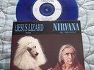 NIRVANA - Oh The Guilt / Jesus Lizard Split Single - Blue 7 Inch Vinyl