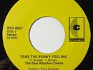 Rare Funk 45 BLUE RHYTHM COMBO Take The Funky Feeling on Caravan