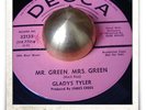 Gladys Tyler Mr. Green Mrs. Green R&B SOUL MOD HEAR 45