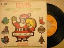 rare sp ELVIS PRESLEY merry christmas baby  - rca victor 49840