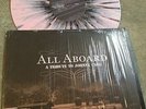 ALL ABOARD a tribute to JOHNNY CASH chuck ragan LP pink splatter vinyl #SHR /500
