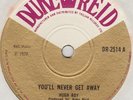 HUGH ROY - TOMMY McCOOK - YOU'LL NEVER GET AWAY   ROCK AWAY - DUKE REID - 1970