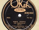 Okeh 8631 LOUIS ARMSTRONG HOT FIVE KneeDrops/Skip The Gutter lovely N- copy