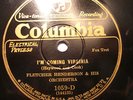 Fletcher Henderson and his Orchestra Columbia 1059-D