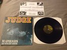 Judge No Apologies The Chung King Sessions LP RARE 1ST PRESS Gorilla Biscuits