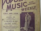 POPULAR MUSIC WEEKLY MAGAZINE 1924, FRED & ADELE ASTAIRE PICS AND INTERVIEW
