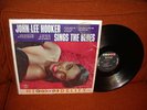 JOHN LEE HOOKER sings the blues LP crown records rare SHRINK