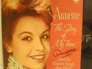 Annette Funicello Autographed LP The Story Of My Teens-Buena Vista