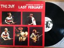 THE JAM / LAST FEBUARY  Live LP Paul Weller Style Council Mods