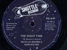 Neville Brown & John Wayne - The Right Time UK orig 12