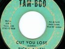 RICKY ALLEN Cut You Lose NORTHERN SOUL 45 on TAM-BOO 6720