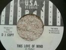 Carole Waller This love of mind. USA Demo Copy Very Rare Northern soul. Ex cond.