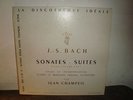 JEAN CHAMPEIL SONATAS SUITES BACH LP VEGA C30S208