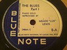 MEADE LUX LEWIS THE BLUES BLUE NOTE 8 12 INCH 78 EARLY JAZZ 