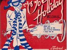 R&B JAZZ BLUES INSTROS E.P. w/ COVER--JOE HOLIDAY BLOWS--HEAR BOTH--1953 FEDERAL