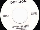 NORTHERN SOUL  45 RPM - THE SYMPHONICS on DEE-JON RECORDS