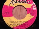 Richard (Popcorn) Wylie northern soul 45   Rosemary, What Happened