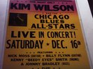 KIM WILSON & THE CHICAGO BLUES ALL-STARS boxer poster BUDDY GUY'S LEGENDS