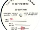 METALLICA Ride The Lightning 8-track promo double LP TEST PRESSING