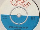 THE ROYALS - NEVER GONNA GIVE YOU UP   DON'T MIX ME UP - DUKE 29 - 1969