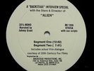 ALIEN Promo Only 1979 INTERVIEW Vinyl LP Sigourney Weaver, Ridley Scott