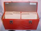 RARE  (Double 45 Record Case) PLUS 83 1960s  45 RPM Records HOLDS 100 RECORDS