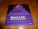 UNCLE ACID & THE DEADBEATS - Blood Lust LP *second pressing* TRANSPARENT BLUE 