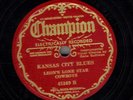 Pre-War Hot String Band 78 Leon’s Lonestar Cowboys (Champion 45169) E-