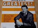 jerry lee lewis 1961 Sun LP 1265 Jerry Lee's Greatest signed cover   rockabilly