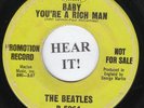 BEATLES 45 (Capitol PROMO #5964) All You Need Is Love/Baby You're A Rich Man