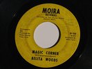 BELITA WOODS GROUNDED/MAGIC CORNER Detroit, Northern/Funk Soul,45,VG