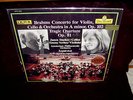 JANOS STARKER EMMY VERHEY BRAHMS CONCERTO FOR VIOLIN AND CELLO TRAGIC OVERTURE