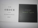 Joy Division + New Order substance Vinyl rough trade